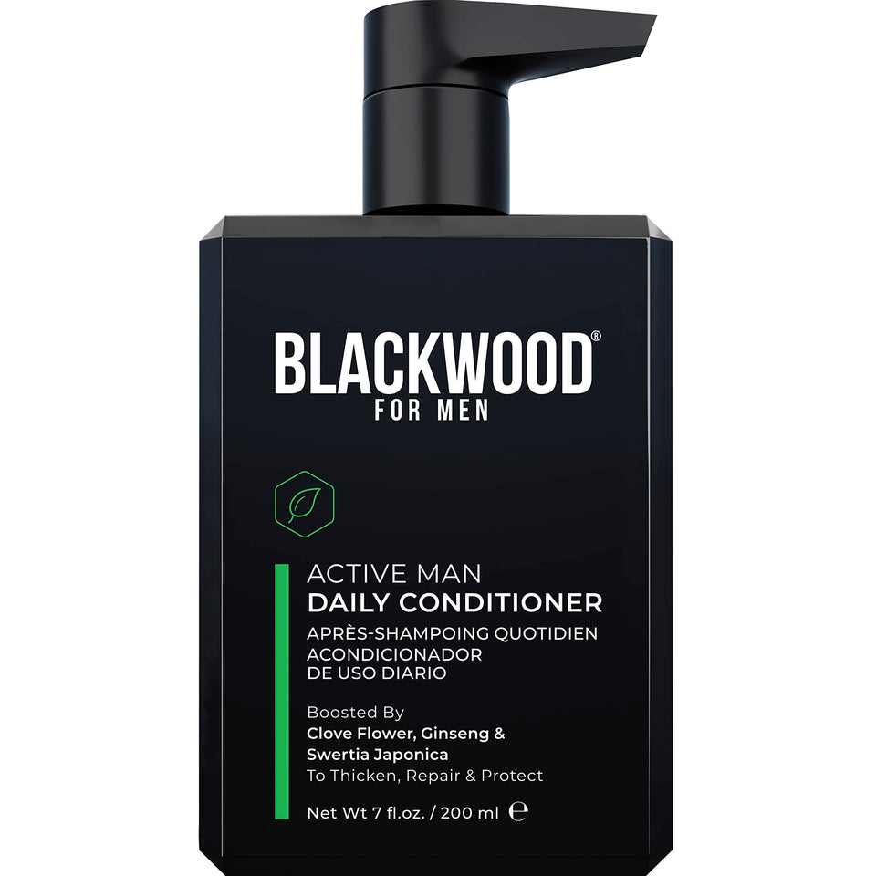 Blackwood For Men front packaging showing full product and benefits
