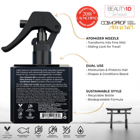 Blackwood For Men spray action misting hair for quick application and even coverage benefit