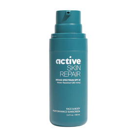 BLDG ACTIVE front tube showing SPF 30 protection for active use