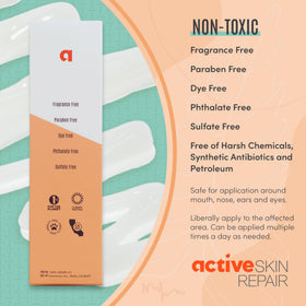 BLDG ACTIVE label ingredients close-up showing hyaluronic acid, ceramides, and niacinamide