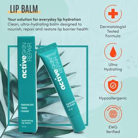 BLDG ACTIVE open tube texture close-up displaying smooth balm for easy application
