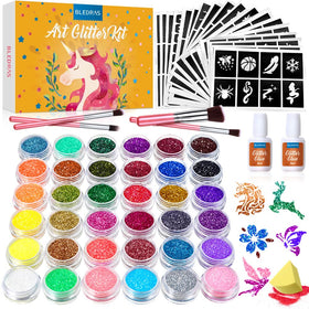 Bledras front packaging showing orange gift box and kit components for convenient gifting