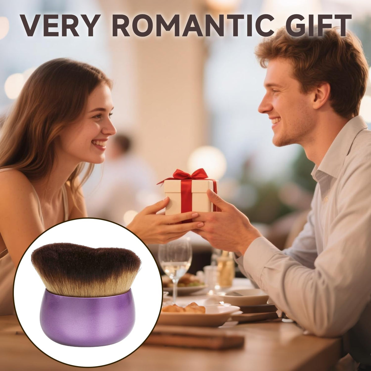Generic Blend & Blur brush in gift box staged for gifting, premium presentation benefit