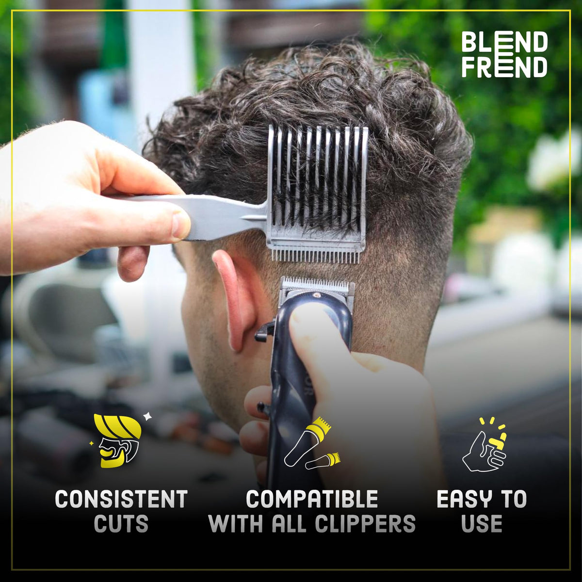 Blend Frend edge and material close-up showing durable finish for consistent trims