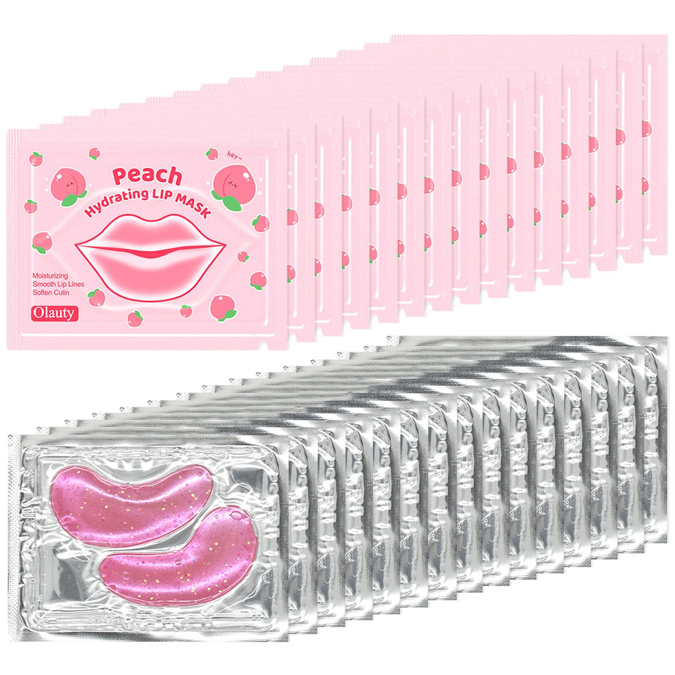 BliBling front packaging showing both eye and lip masks, clear value pack benefit
