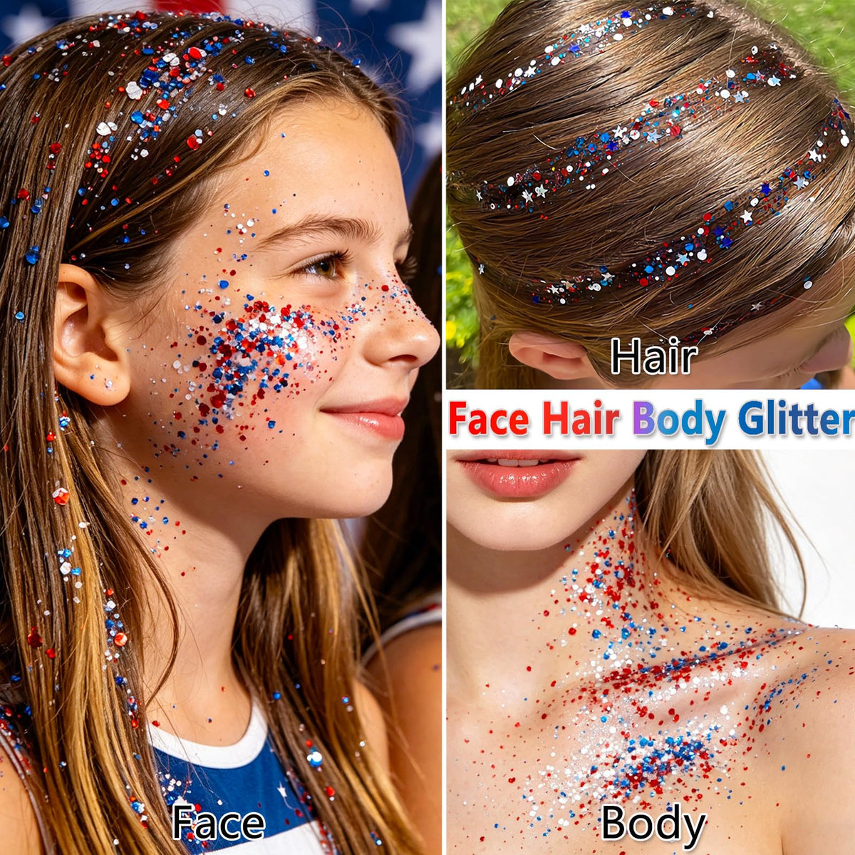 BliBling streaked in hairline illustrating vibrant, long-lasting color