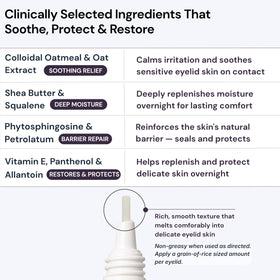 BlinkBetter BetterLids fingertip application demo showing safe external eyelid use benefit