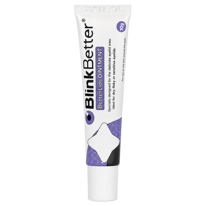 BlinkBetter BetterLids front tube view showing packaging and product name for quick ID