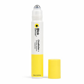 BlinkBetter front packaging showing the 15 ml cooling eye roller and benefits
