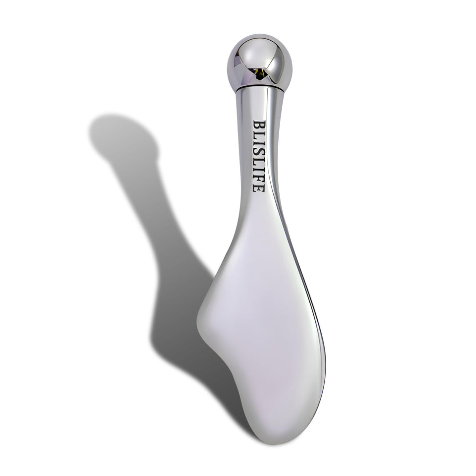 BLISLIFE front view roller showing compact zinc alloy design and portability