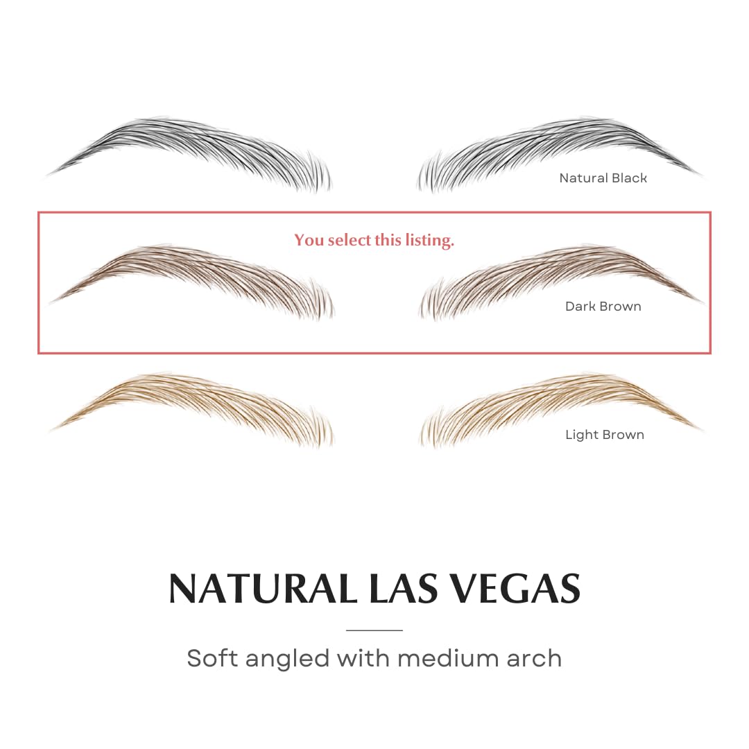 Bliss and Beyond USA close-up of sticker sheet hair-stroke print for realistic brows