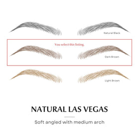 Bliss and Beyond USA close-up of sticker sheet hair-stroke print for realistic brows