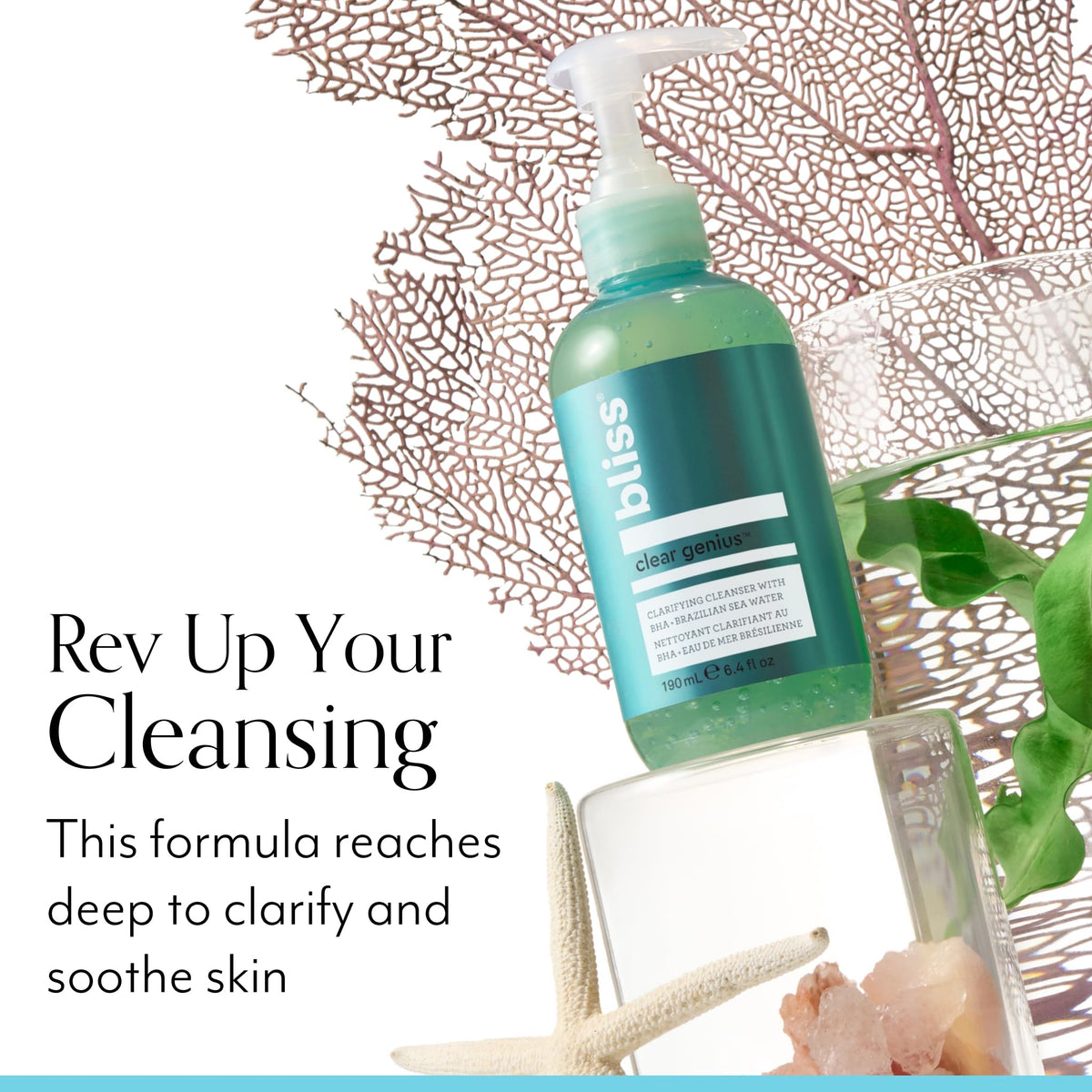 Bliss cleanser beside moisturizer illustrating compatible skincare pairing