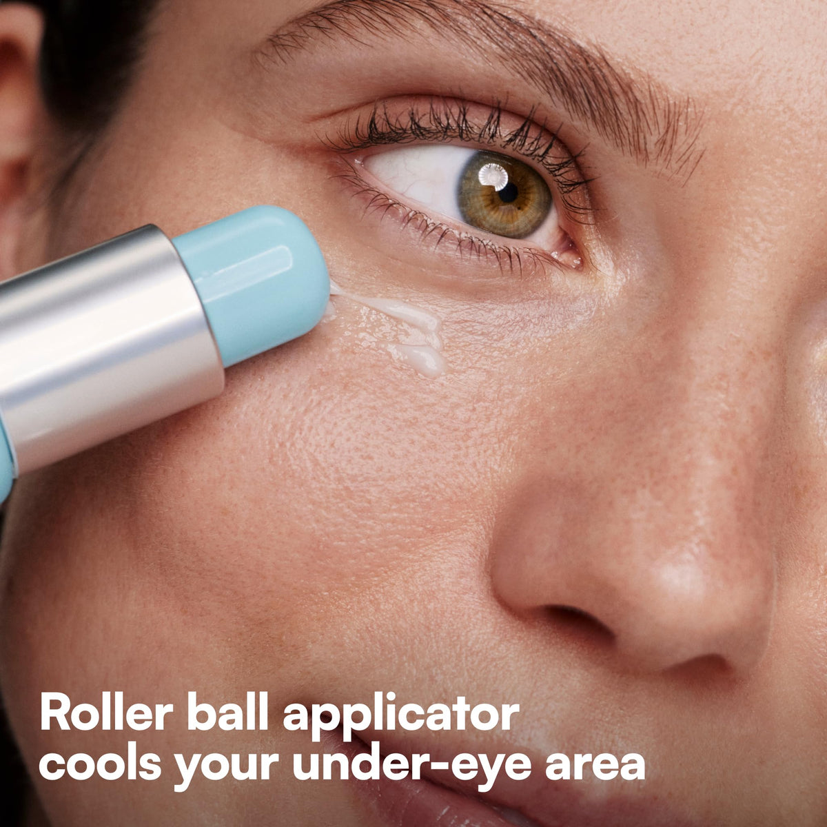 Bliss label close-up highlighting Haloxyl, caffeine, cucumber, and peptide benefits
