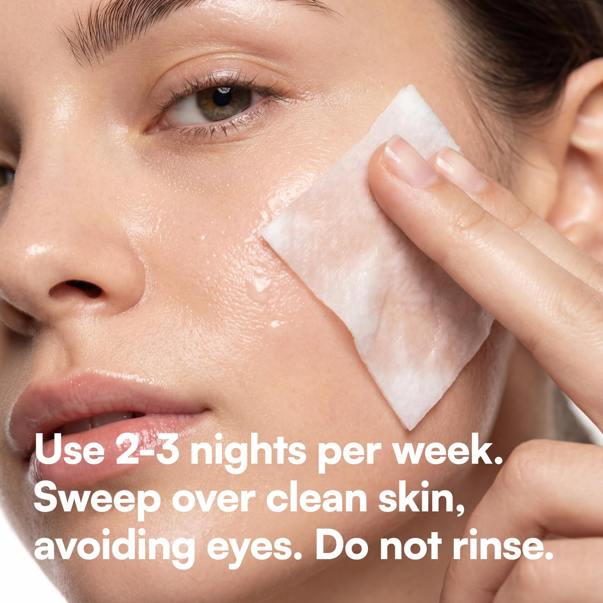Bliss ingredient label focusing on glycolic acid concentration