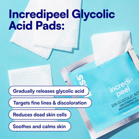 Bliss pad in hand showing size and travel-friendly scale