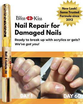 Bliss Kiss pen applicator close-up highlighting precise, mess-free delivery