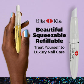Bliss Kiss refill process step with barrel and brush clicking in place