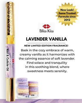 Bliss Kiss pen next to keys showing compact, pocket-friendly size