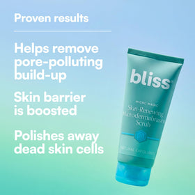 Bliss micro magic application in hand demonstrating easy control and targeted buffing benefit