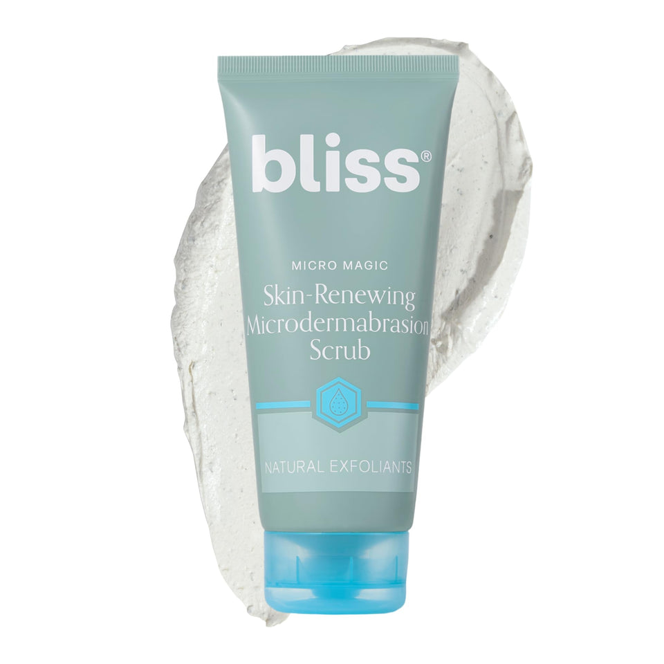 Bliss micro magic front tube displayed, shows compact travel-friendly design and branding
