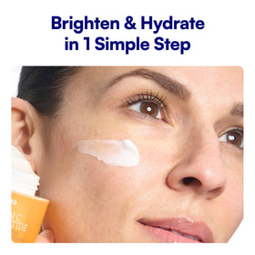 Bliss open jar showing silky cream texture providing lightweight hydration