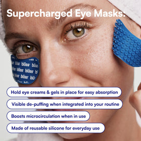 Bliss close-up of micro suction cups demonstrating improved serum absorption