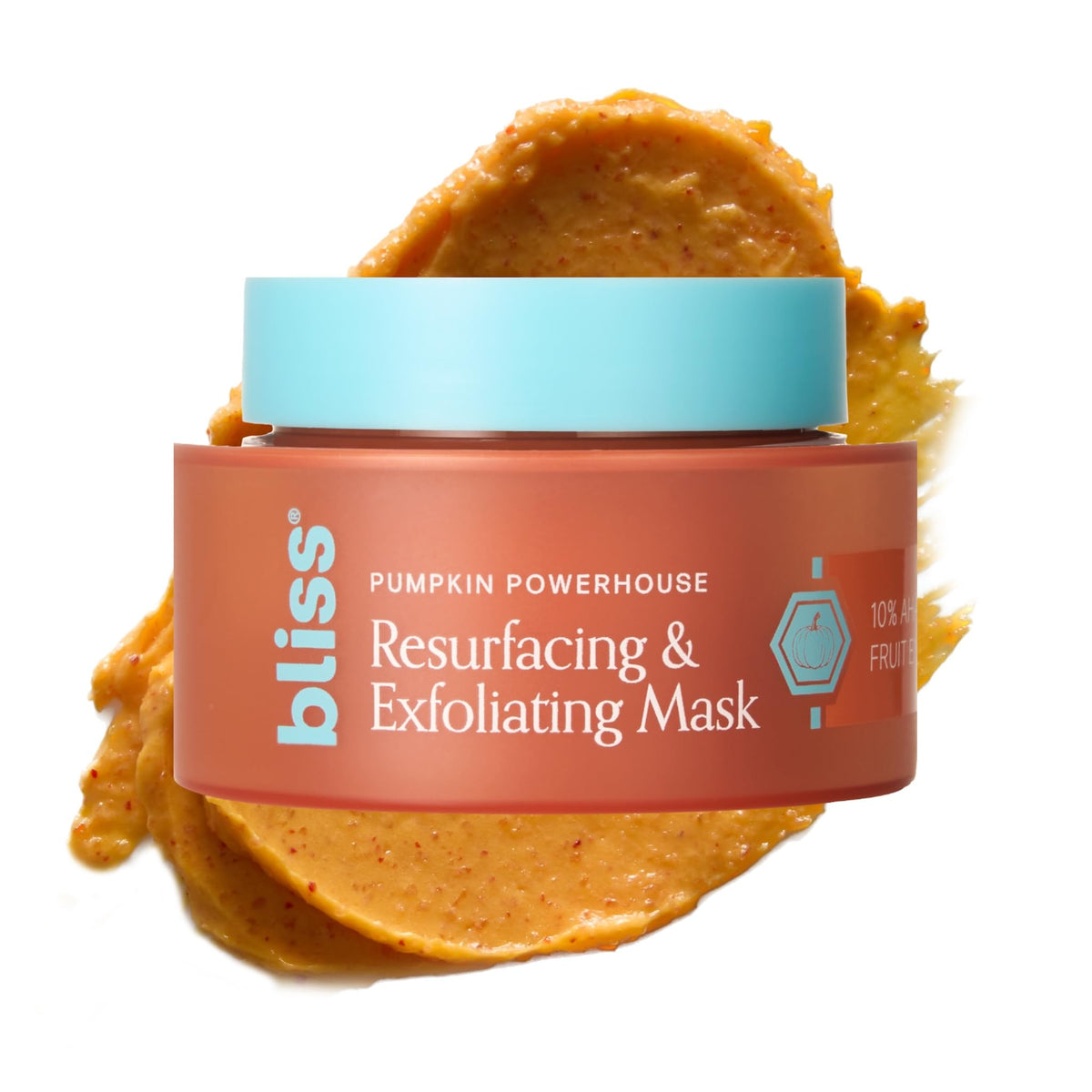 Bliss front jar showing product and branding for clear identification and shelf appeal