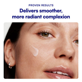 Bliss dropper close-up with serum droplet demonstrating precise application