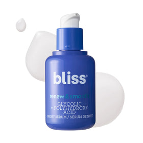 Bliss bottle front view showing product and clear branding for shelf appeal
