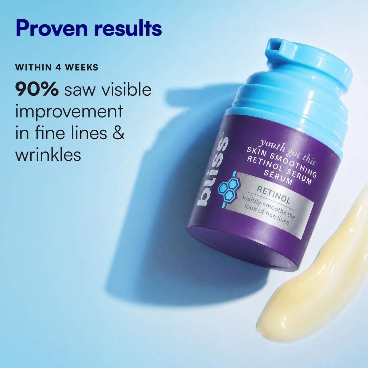 Bliss pump dispensing serum drop for controlled application and hygiene