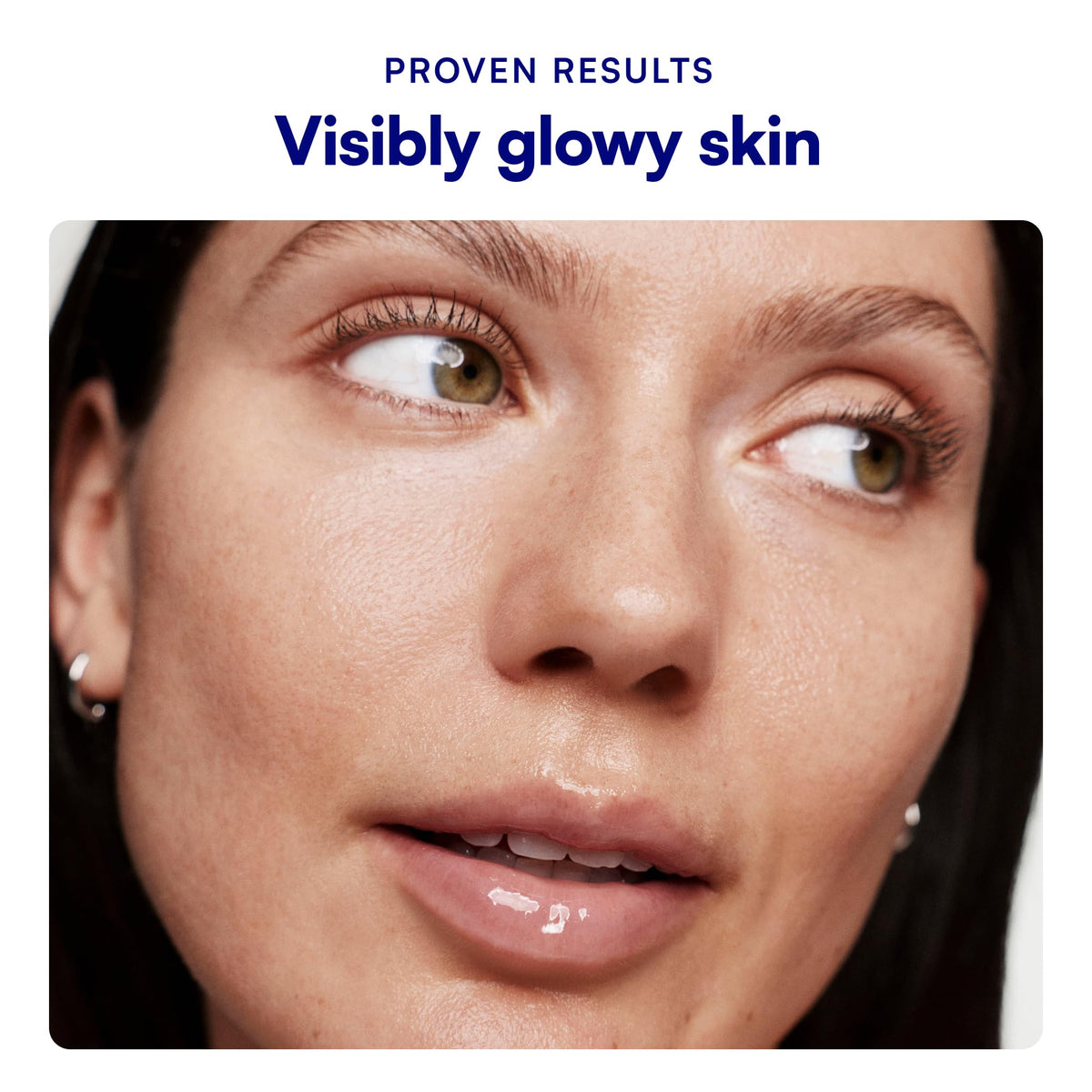 Bliss texture close-up from dropper showing lightweight serum for fast absorption