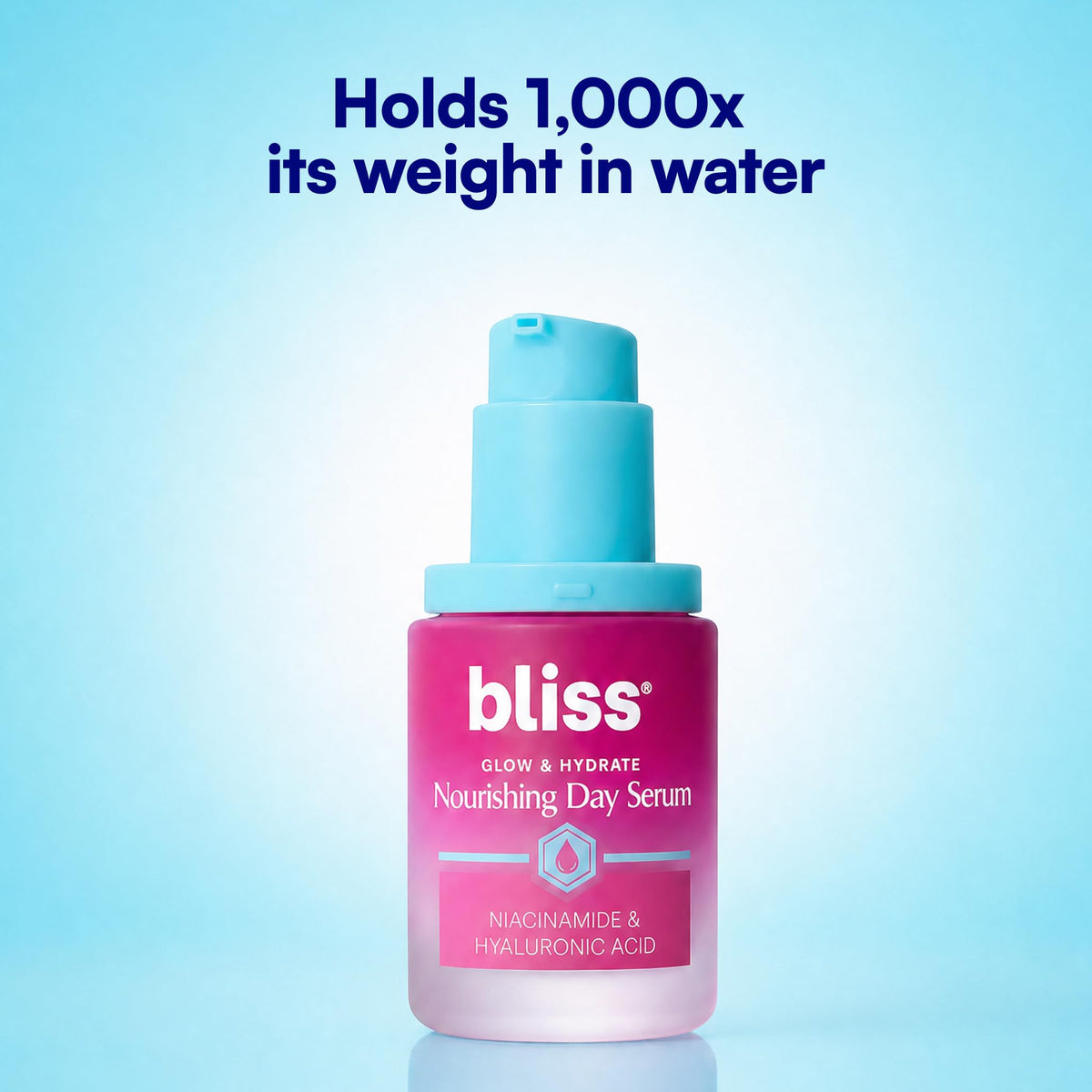 Bliss packaging detail showing recyclable materials, emphasizes eco-conscious design
