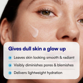 Bliss pipette releasing droplet onto hand, demonstrates easy application and hydration