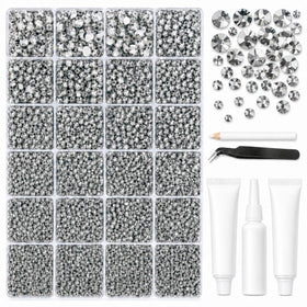 BlissVeritura front packaging showing full rhinestone kit and included tools for easy startup