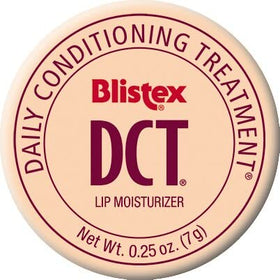 Blistex DCT close-up of smooth balm texture demonstrating easy spreadability benefit