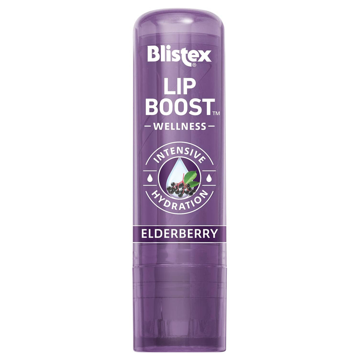 Blistex Lip Boost Wellness applied to lips in lifestyle shot showing soft, nourished lips