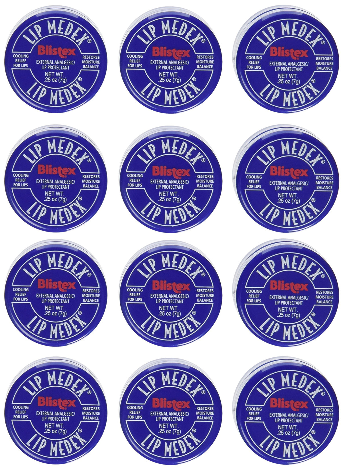 Blistex Lip Medex front packaging showing stick and cooling relief benefit