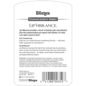 Blistex texture close-up demonstrating smooth, lightweight application benefit