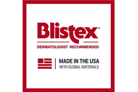 Group of Blistex tubes laid out for bulk pack convenience and value