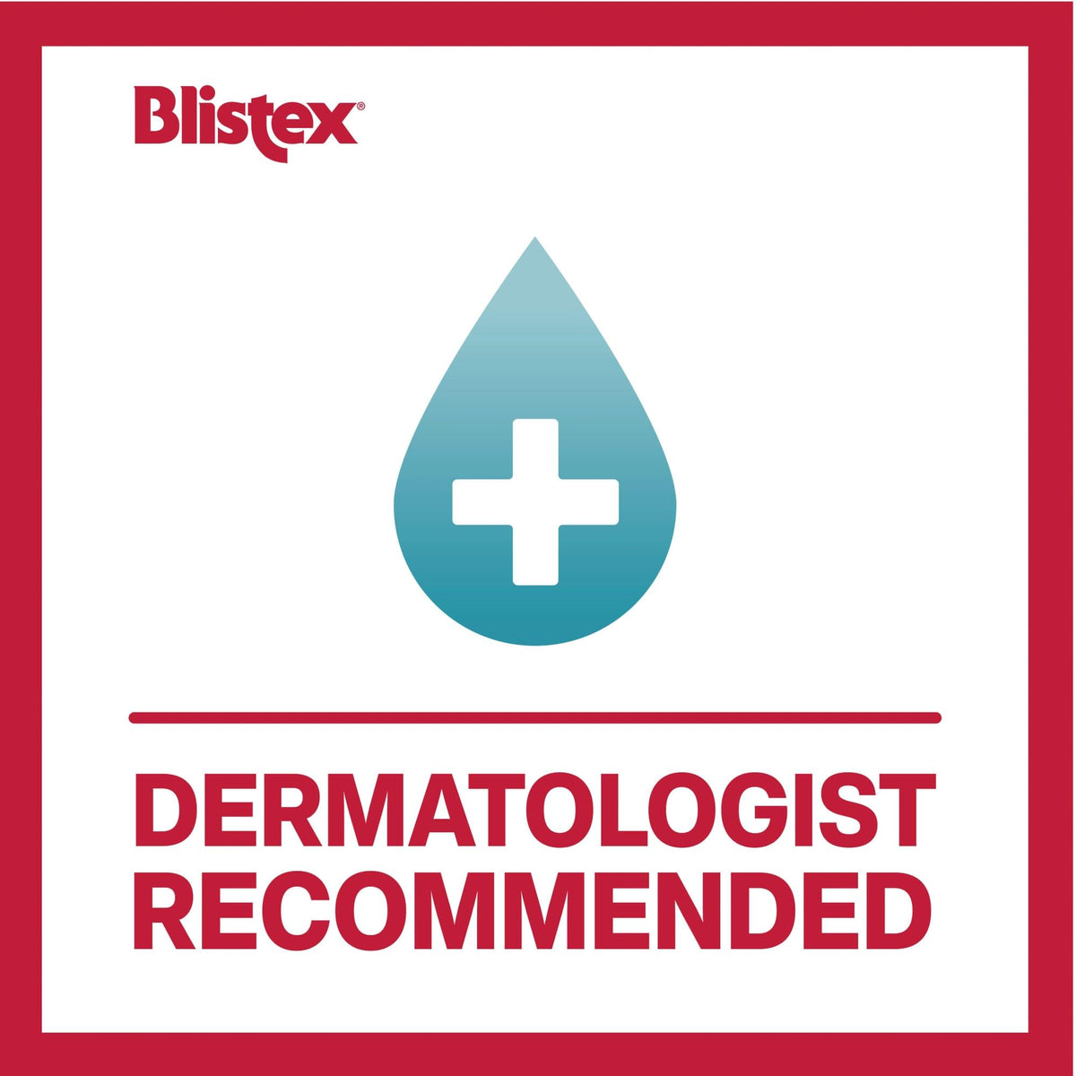 Blistex close-up of balm texture demonstrating smooth easy-glide application