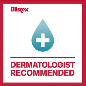 Blistex close-up of balm texture demonstrating smooth easy-glide application