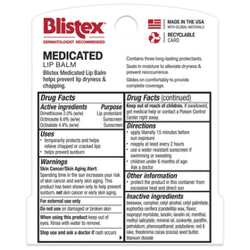 Blistex pack of 12 displayed in a bag showing convenient multi-pack value