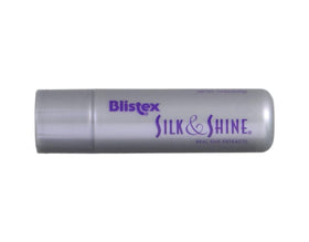 Blistex Silk & Shine applied on lips in lifestyle scene for subtle healthy shine
