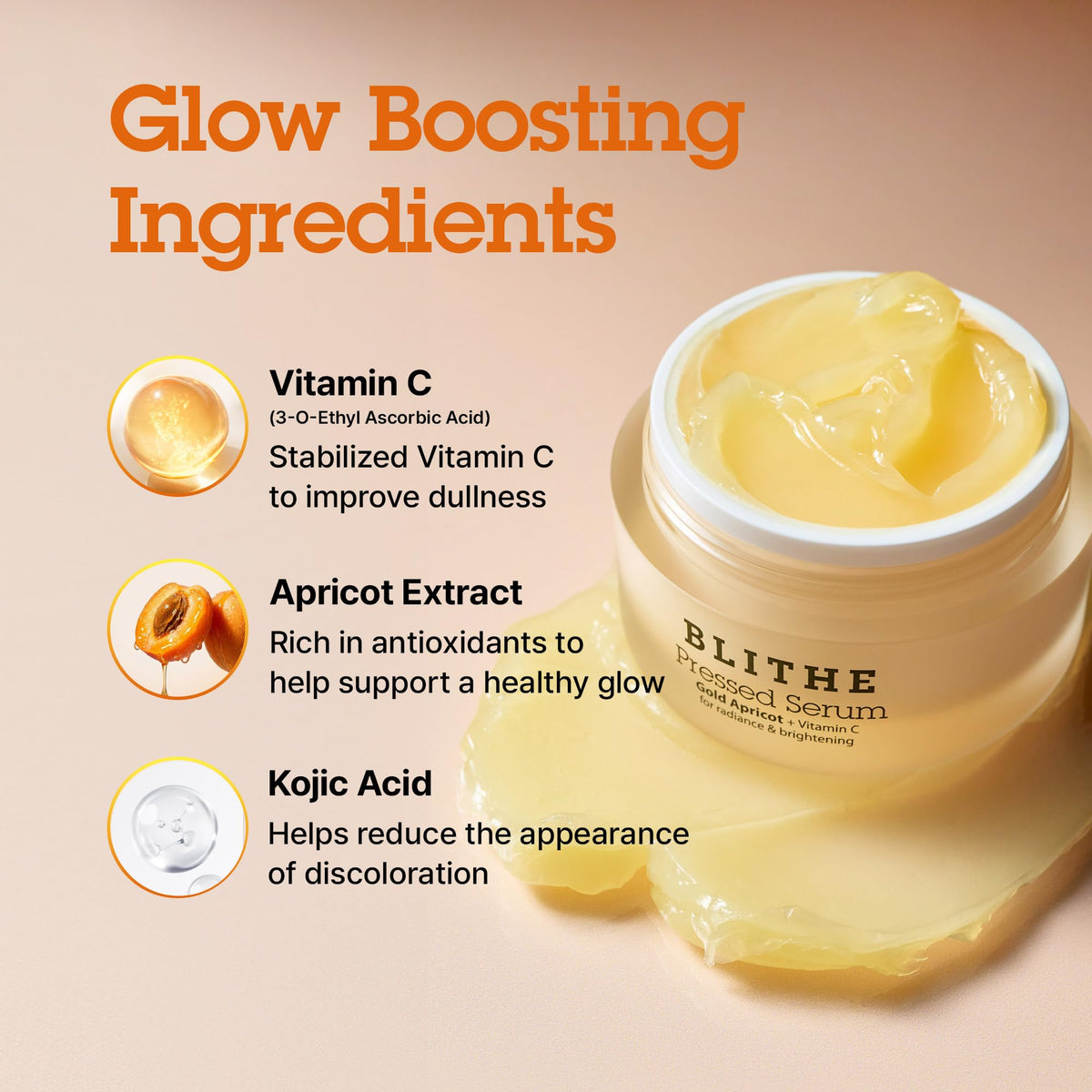BLITHE application on hand demonstrating melt-on-contact hydration benefit