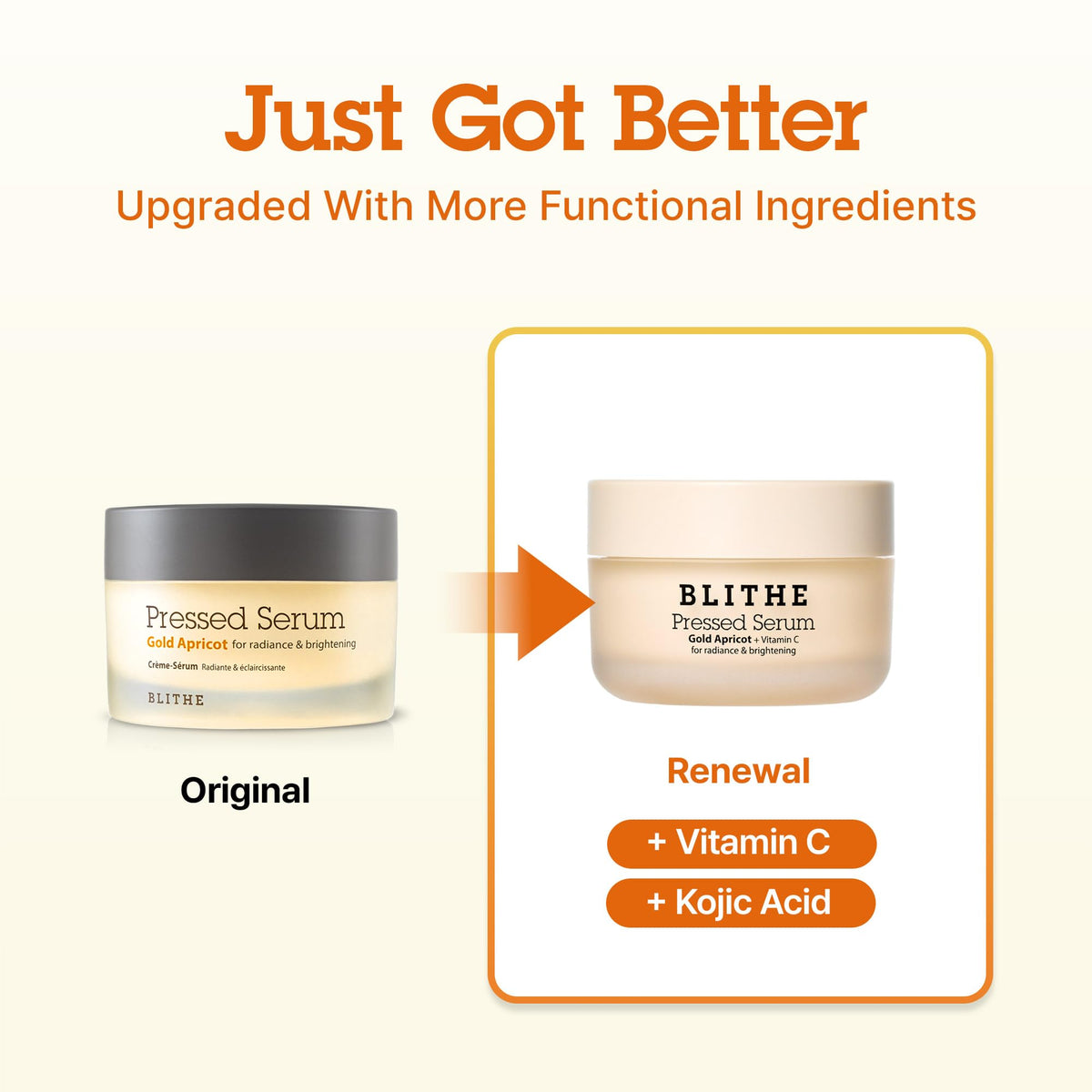 BLITHE close-up of the melted balm texture delivering smooth application