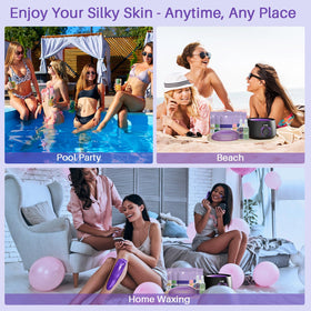BLITZWAX spa bathroom lifestyle scene for at-home pampering