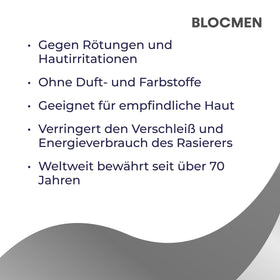 Blocmen product next to travel items showing portable size and TSA-friendly convenience