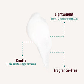 BLOOM applied to forearm demonstrating smoothing and hydrating effect