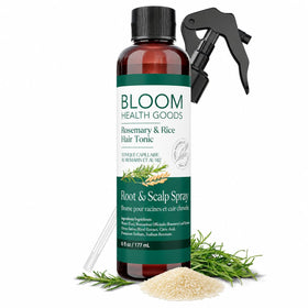 Bloom Health Goods front bottle view showing label and clean packaging benefit